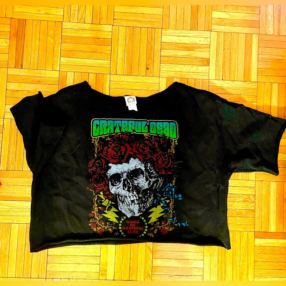 Urban Outfitters Grateful Dead Cropped Tee